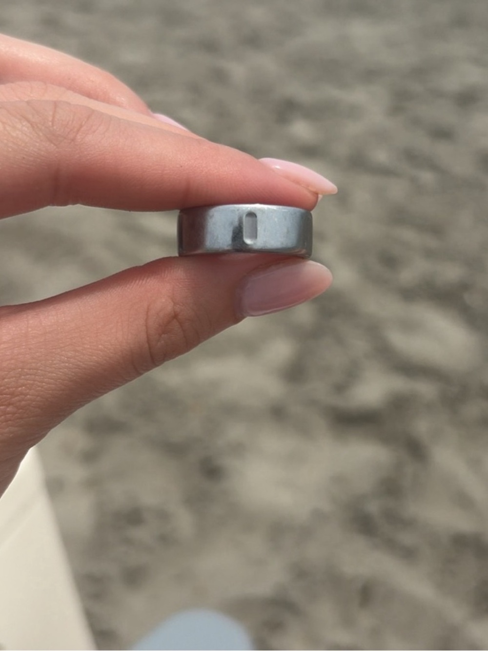 Oura Ring silver size 9